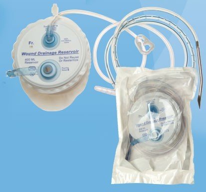 quả dẫn lưu áp lực âm